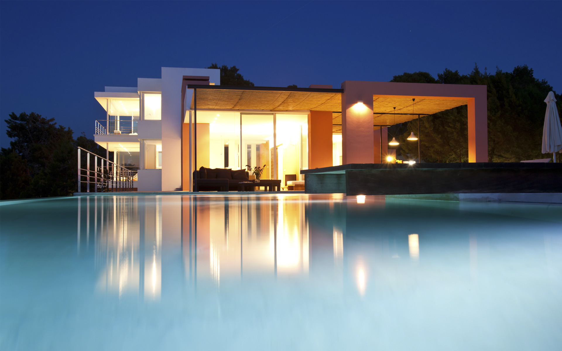 VILLA 305 6 BEDROOMS CALA BASSA IBIZA gallery image 1