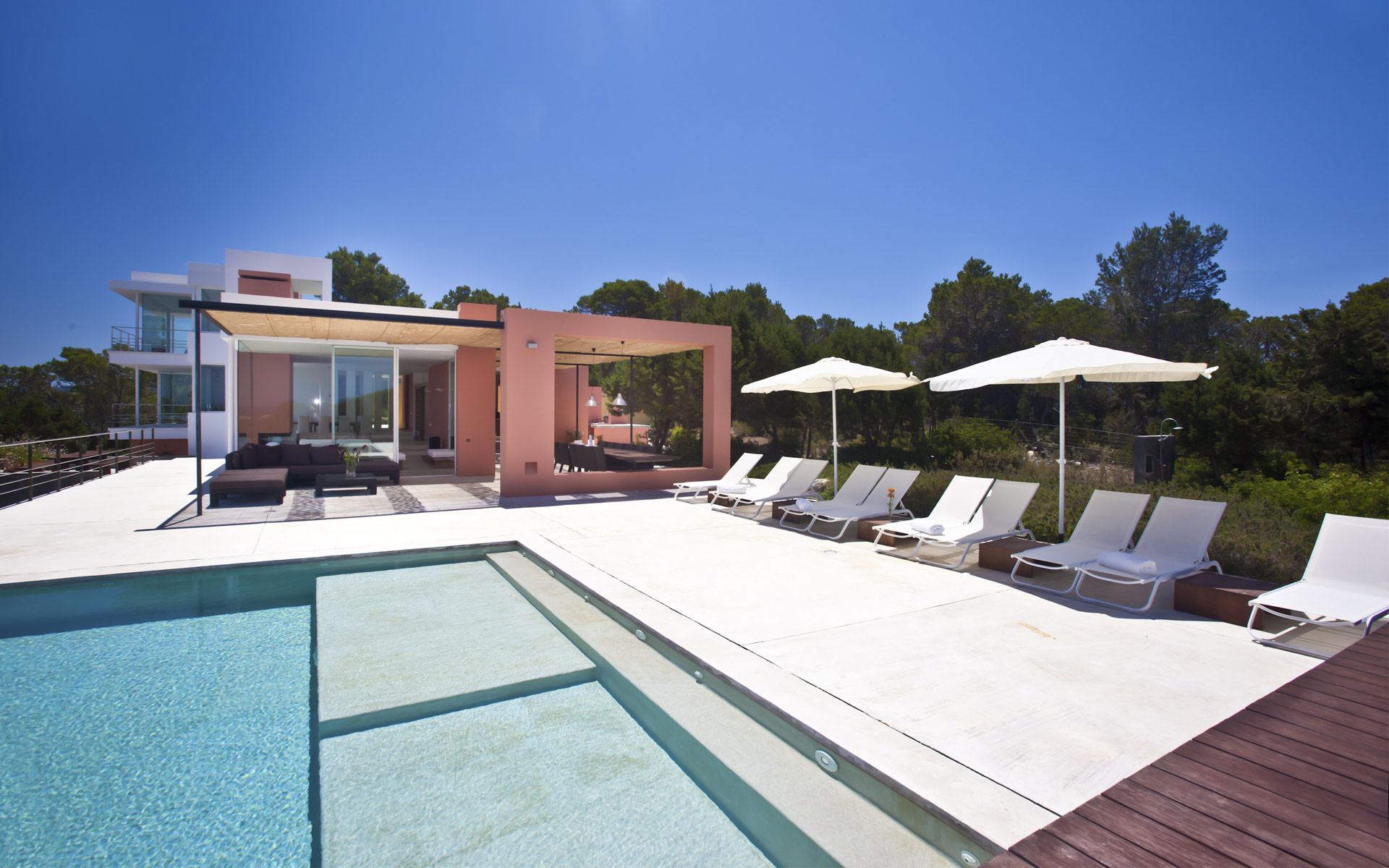 VILLA 305 6 BEDROOMS CALA BASSA IBIZA gallery image 4